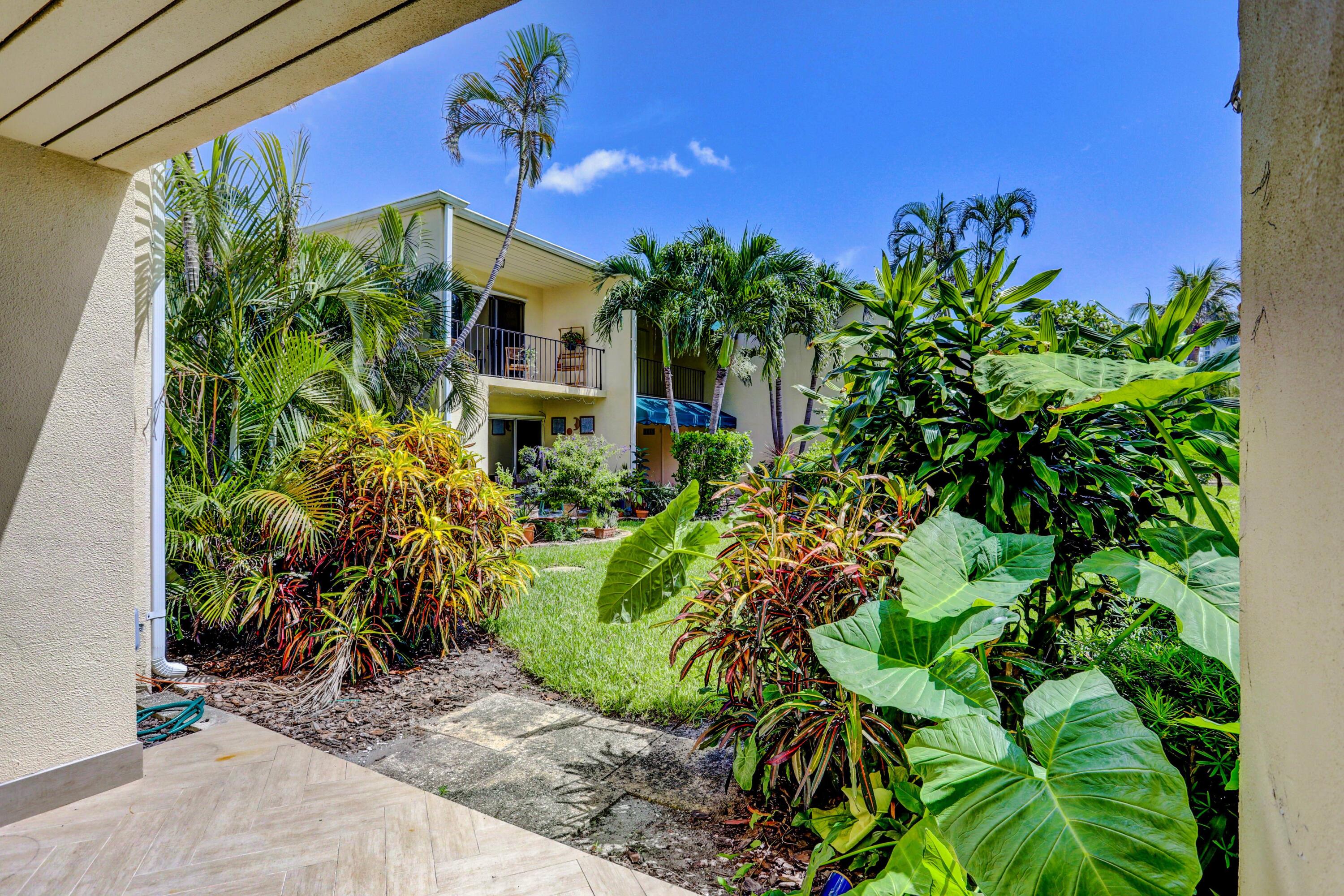 394 Golfview Road, Unit F North Palm Beach, FL 33408 - Photo 41 of 73 a view of a potted plants