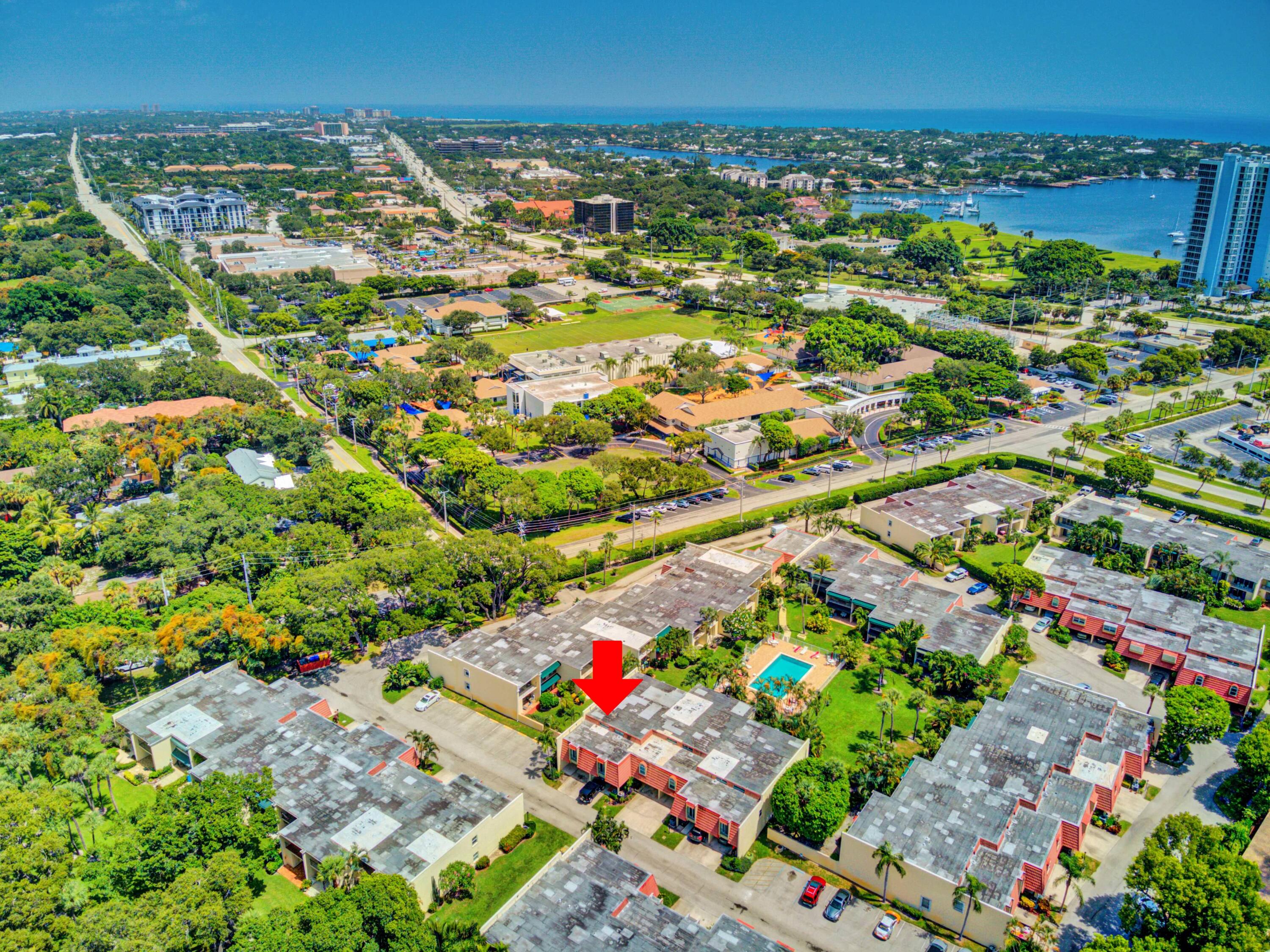 394 Golfview Road, Unit F North Palm Beach, FL 33408 - Photo 62 of 73 Aerial View