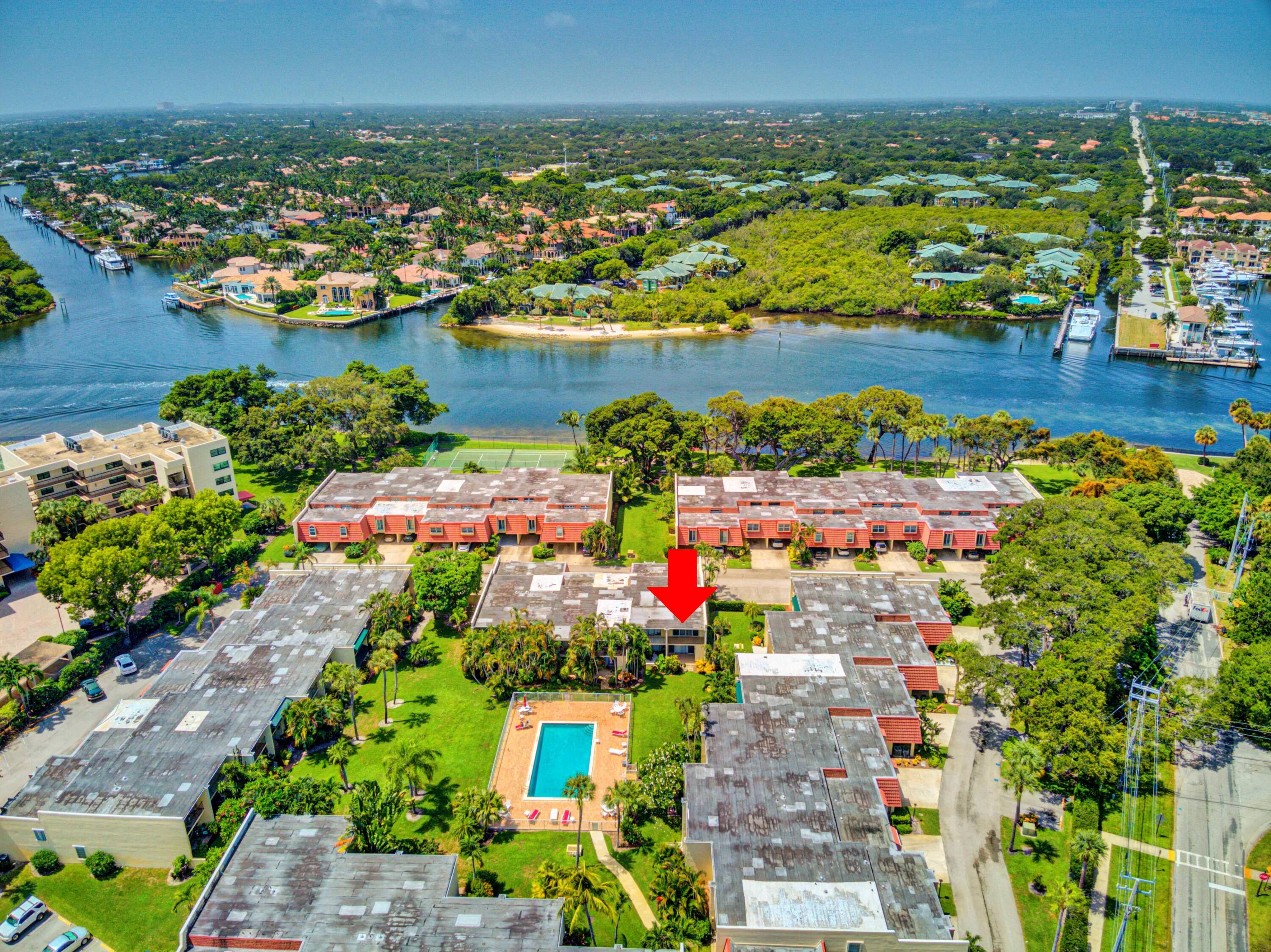 394 Golfview Road, Unit F North Palm Beach, FL 33408 - Photo 67 of 73 a view of a city and ocean view