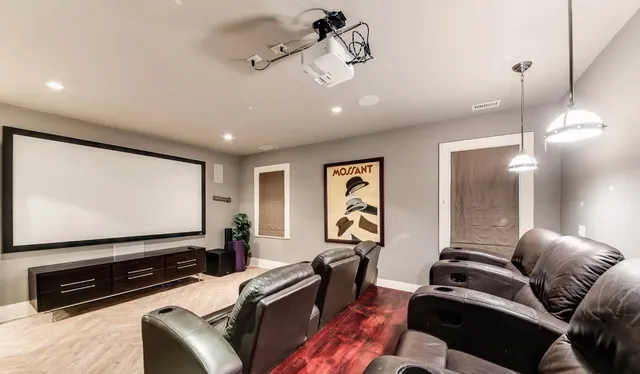 a room with gym equipment and gym equipment