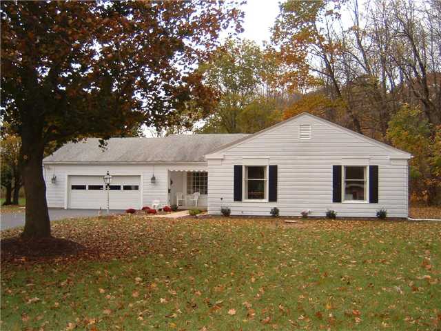 2704 Pinnacle Road Rush, NY 14472 - Photo 1 of 1 Exterior Front. Ranch home on 5.5 acres partially