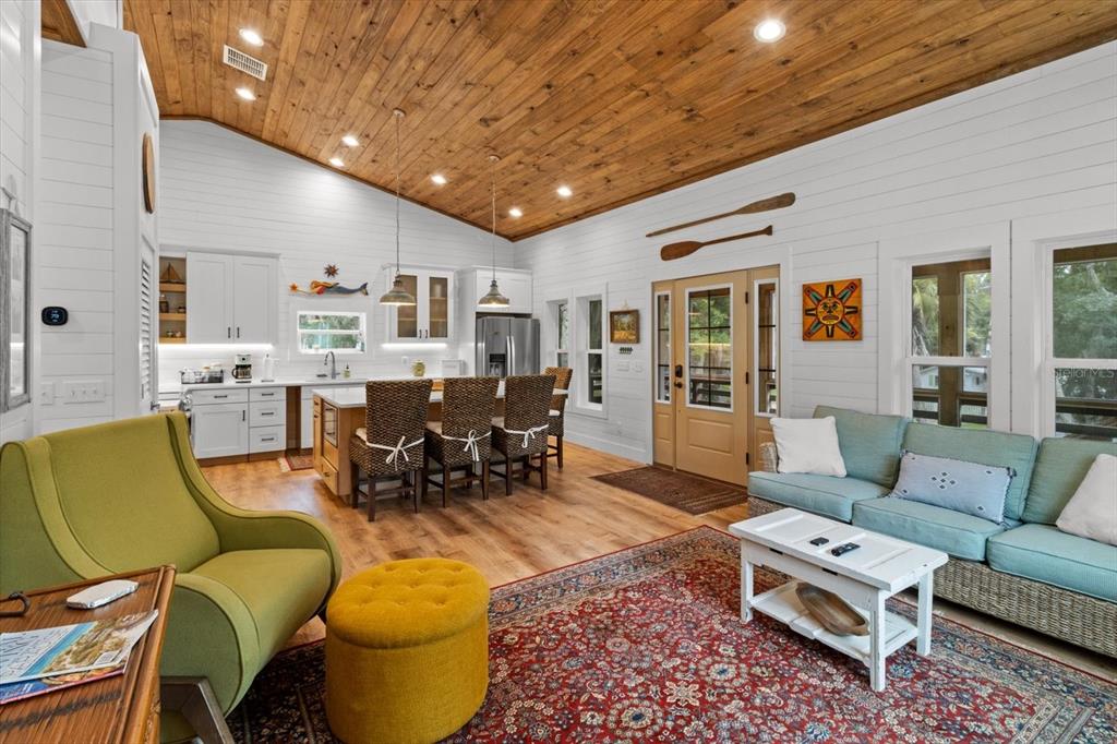 5328 Riverside Drive Yankeetown, FL 34498 - Photo 11 of 46 a living room with furniture and wooden floor