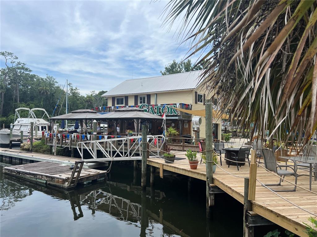 5328 Riverside Drive Yankeetown, FL 34498 - Photo 41 of 46 a view of a chairs and table on the terrace