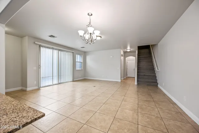 a view of livingroom with stairs