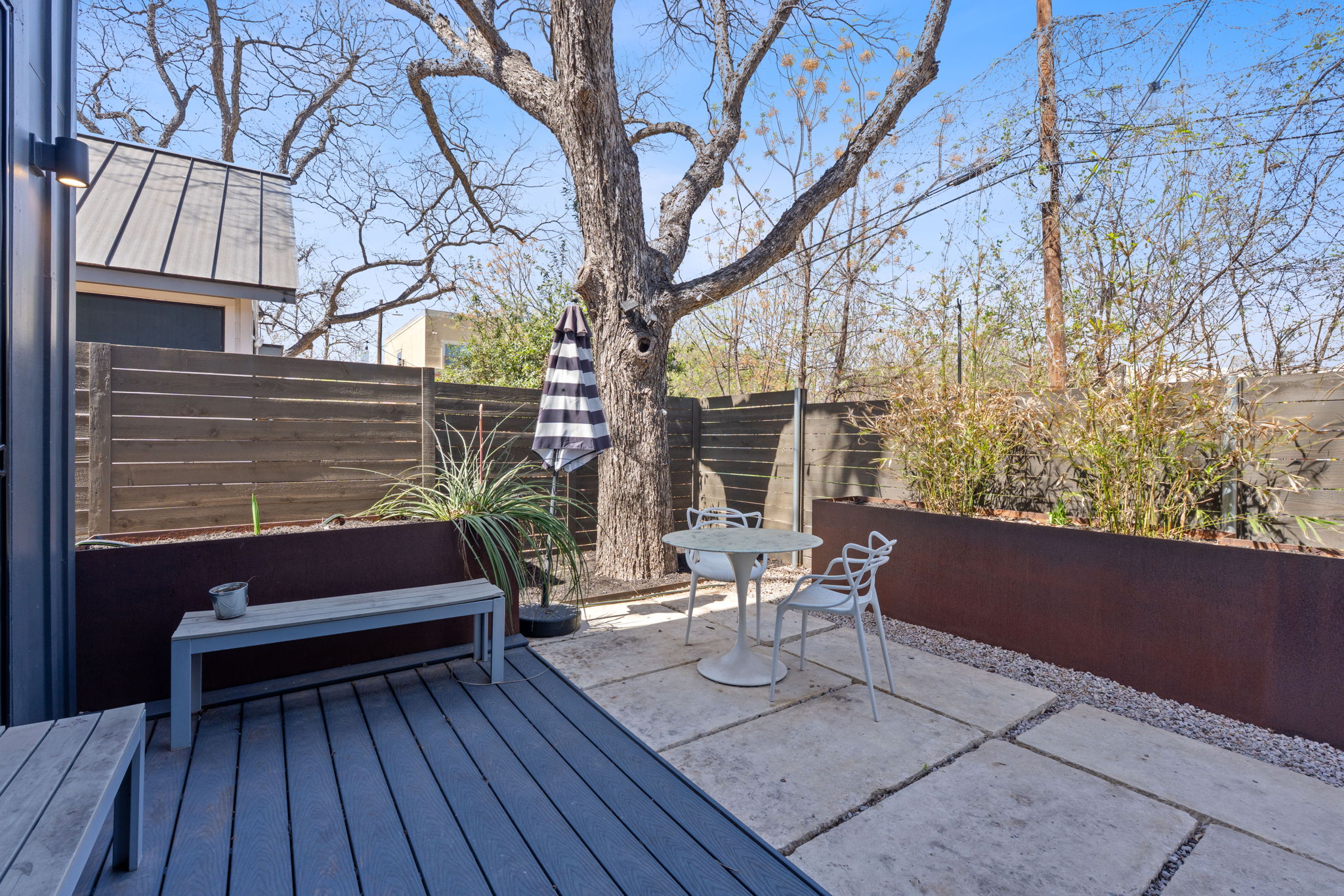 308 Onion Street Austin, TX 78702 - Photo 36 of 40 a view of outdoor space with seating