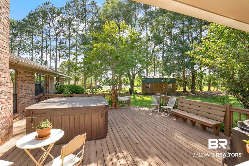 21805 Linn Ridge Drive Fairhope, AL 36532 - Photo 17 of 27 Hot Tub on deck