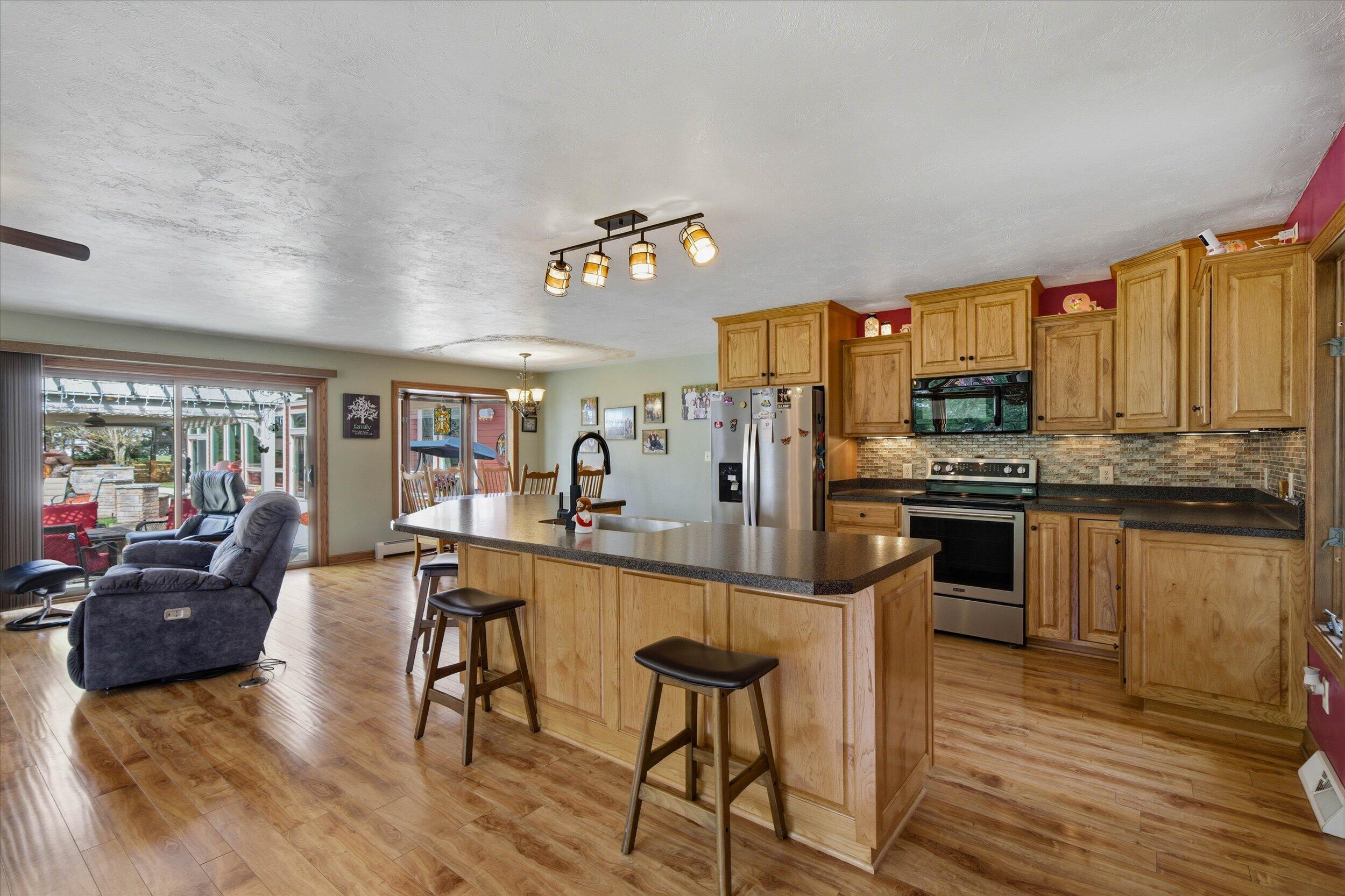890 County Highway Kewaskum, WI 53040 - Photo 14 of 45 Hickory kitchen