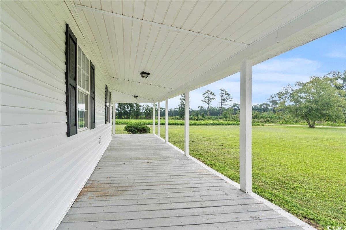 148 High Hill Road Lake View, SC 29563 - Photo 11 of 40 Porch featuring a yard and view of scattered trees