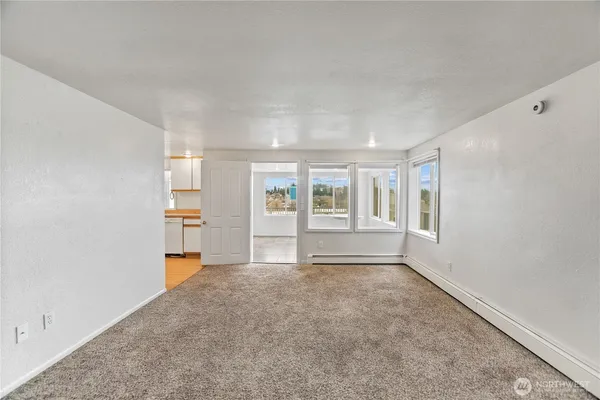 a view of an empty room with window