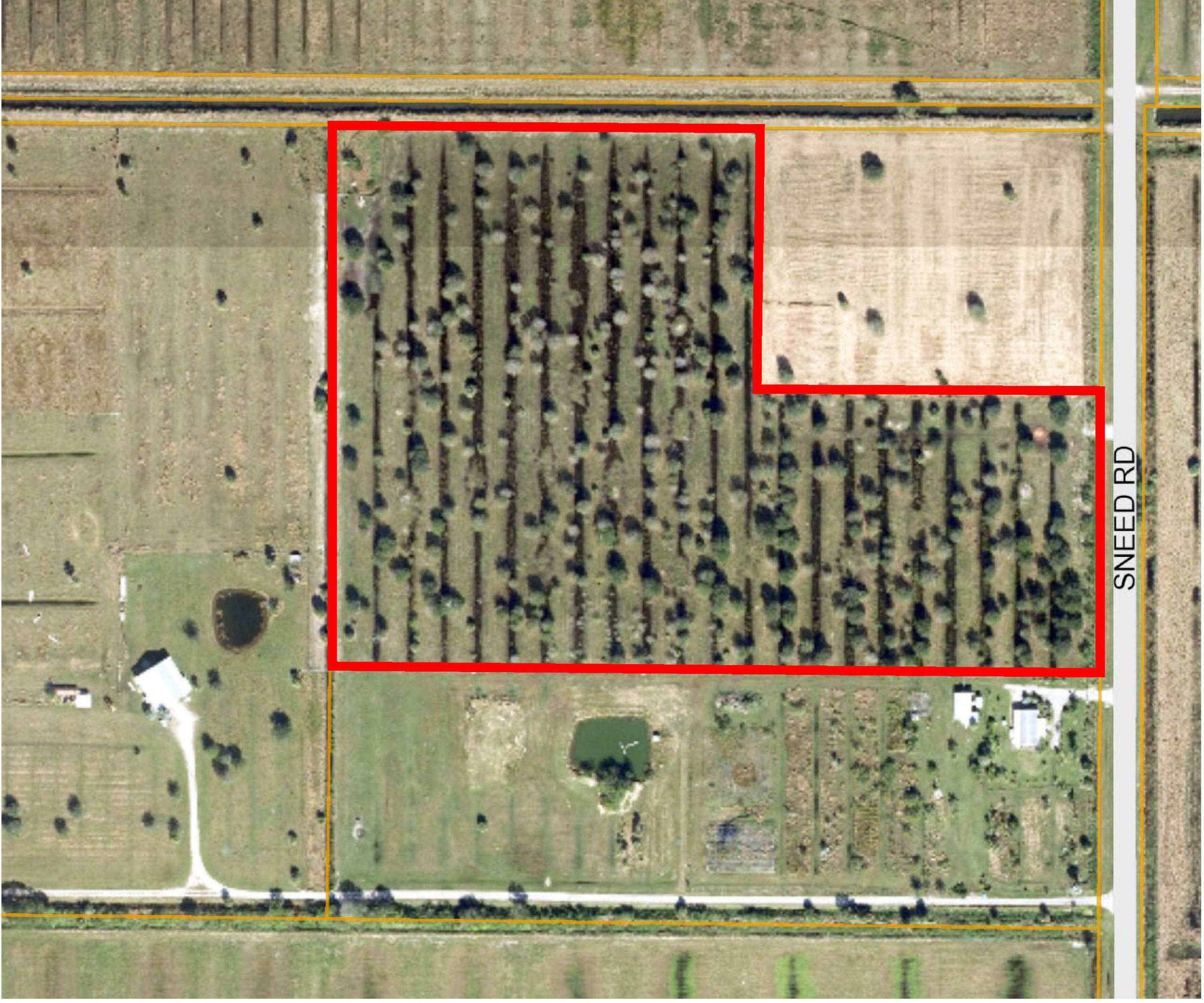 3171 Sneed Road Fort Pierce, FL 34945 - Photo 1 of 5 Aerial, PA w markup