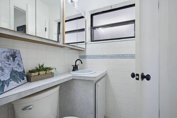 a view of water heater room
