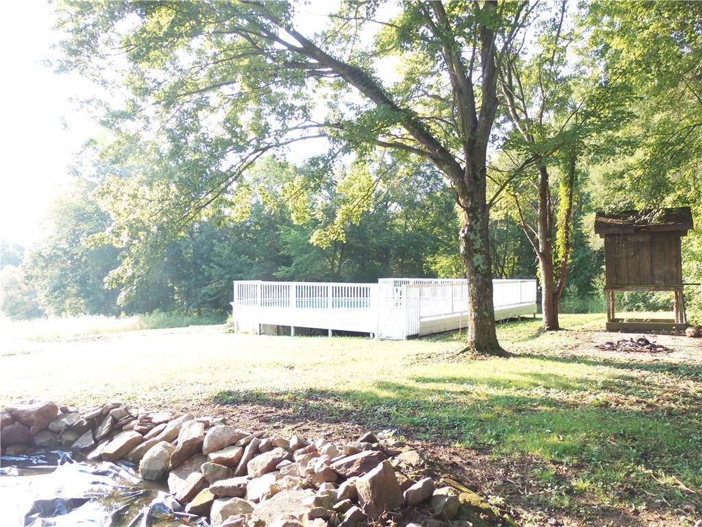 636 Wilson Mill Road New Castle, PA 16105 - Photo 3 of 18 a view of a backyard with large trees