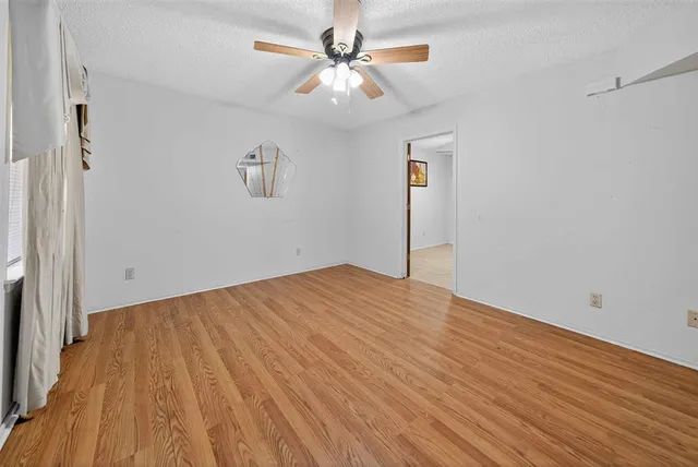 wooden floor in an empty room