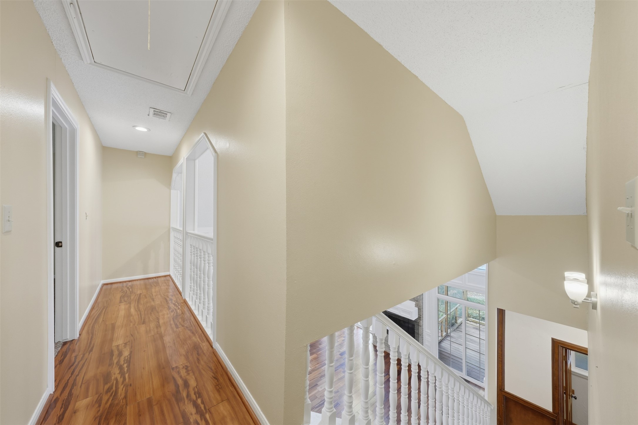 1422 Trace Drive Houston, TX 77077 - Photo 32 of 47 a view of a hallway view with staircase