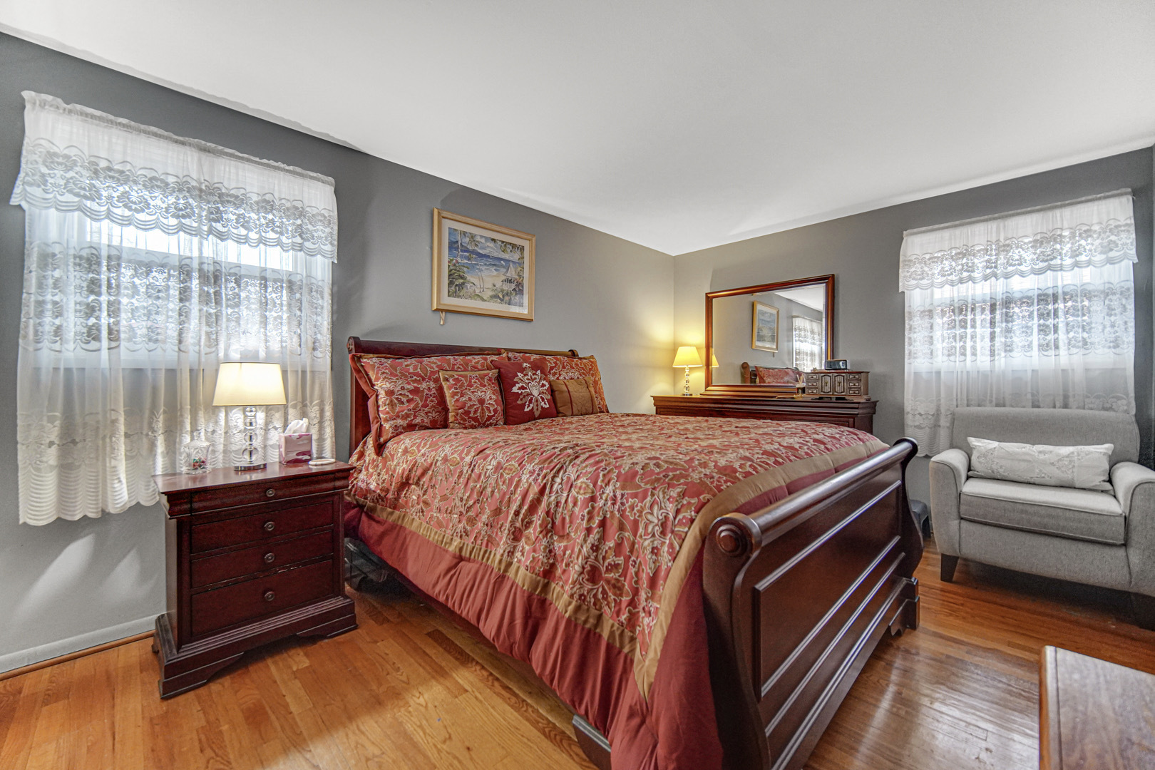 11601 South Ada Street Chicago, IL 60643 - Photo 16 of 20 a bedroom with a bed and a couch