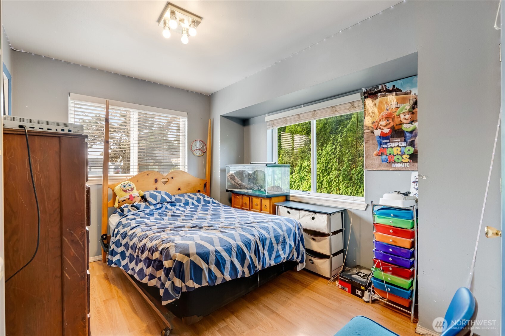 319 6th Street Blaine, WA 98230 - Photo 15 of 24 a bedroom with a bed and a window