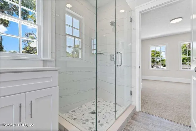 a view of empty room