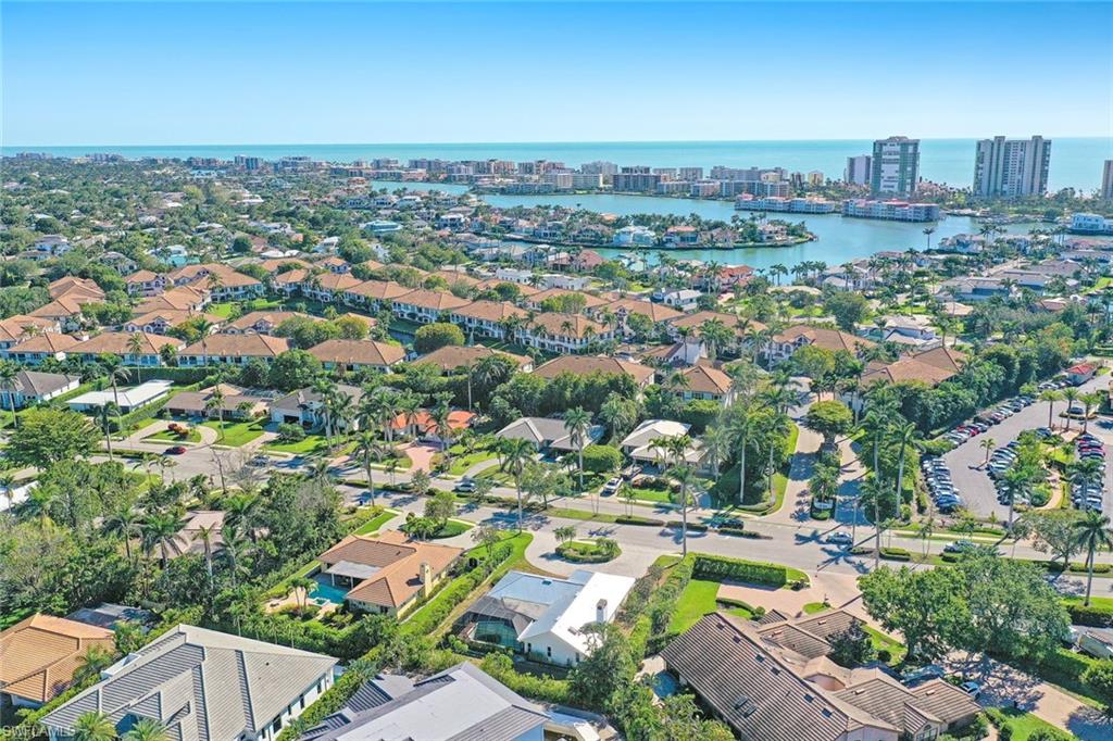 601 Park Shore Drive Naples, FL 34103 - Photo 13 of 18 an aerial view of residential houses with outdoor space