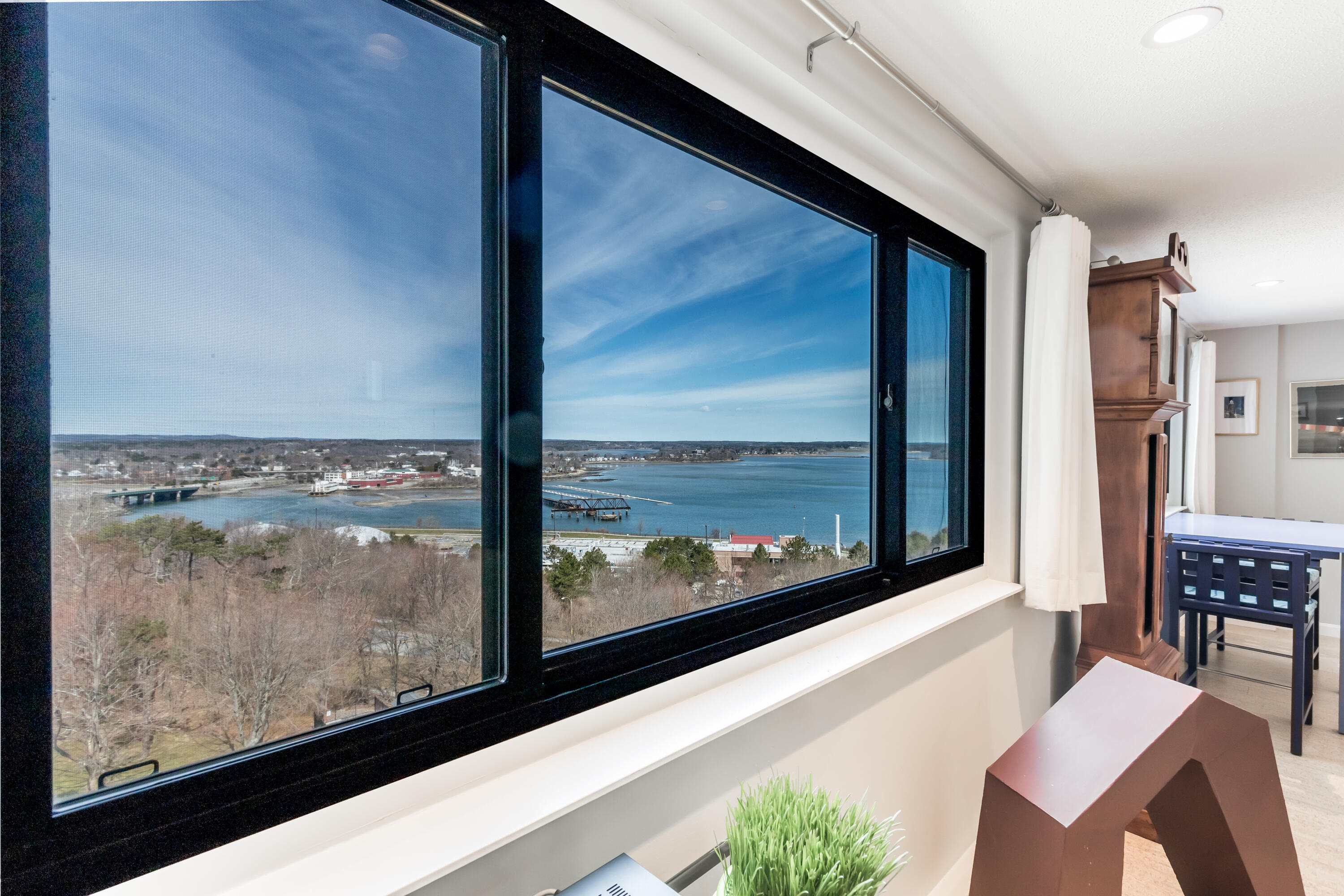 340 Eastern Promenade, Unit 142 Portland, ME 04101 - Photo 7 of 40 Living Room Water View