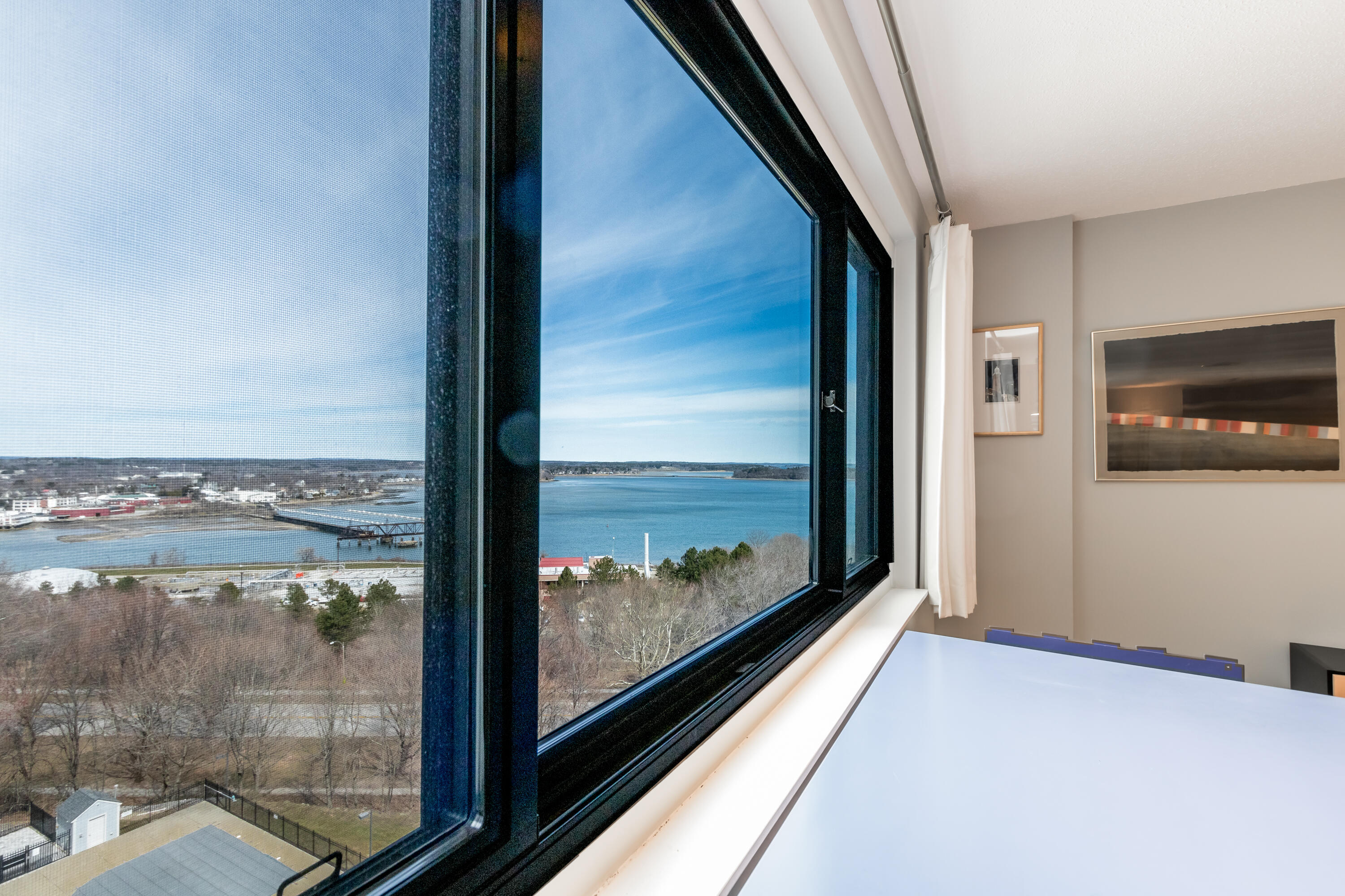 340 Eastern Promenade, Unit 142 Portland, ME 04101 - Photo 8 of 40 Living Room Water View