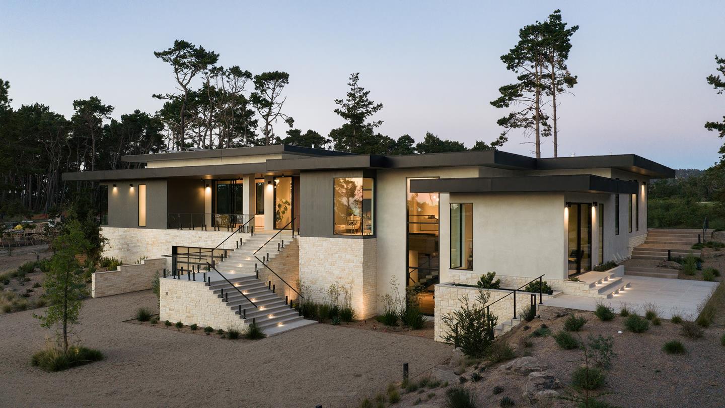 31 Poppy Lane Pebble Beach, CA 93953 - Photo 5 of 45 a front view of a house with a yard