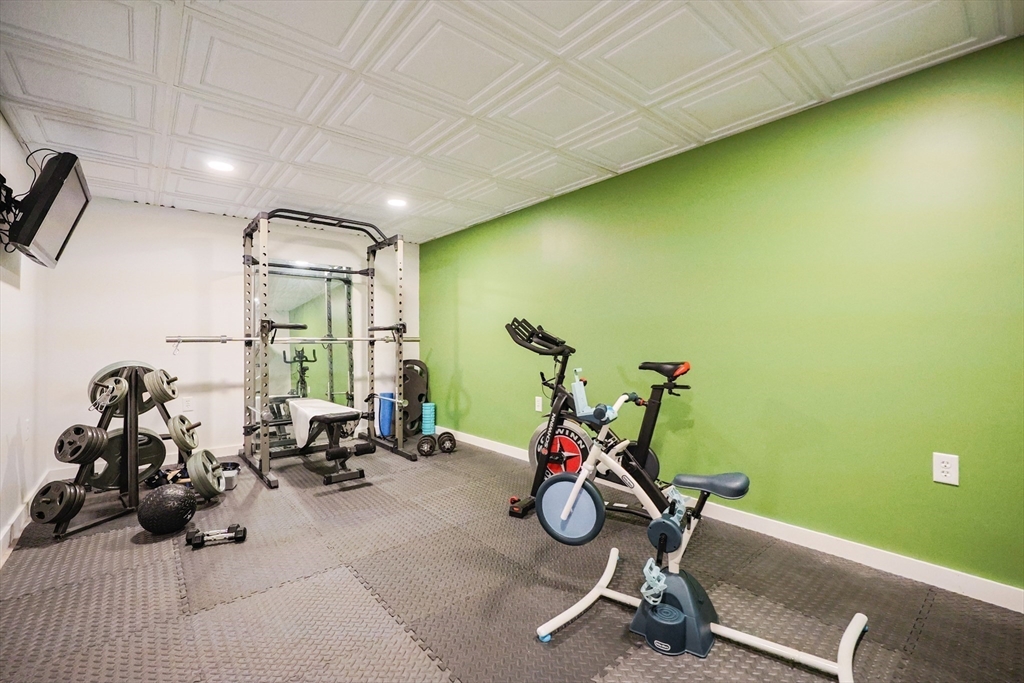 123 Harris Road Ashburnham, MA 01430 - Photo 25 of 32 a view of a room with gym equipment