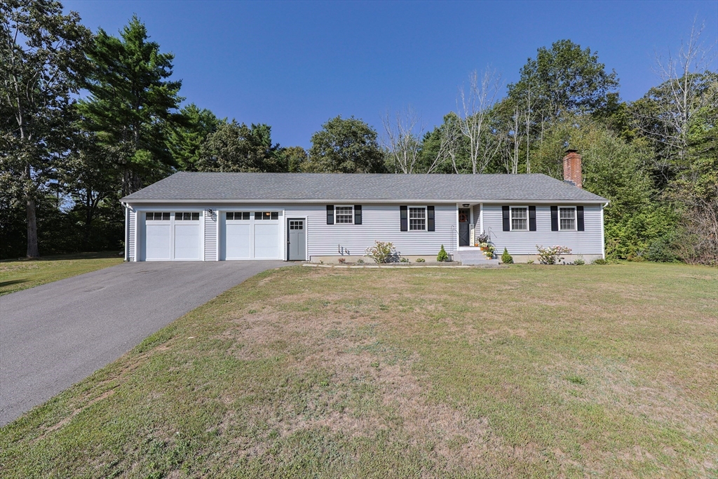 123 Harris Road Ashburnham, MA 01430 - Photo 31 of 32 a front view of a house with a yard