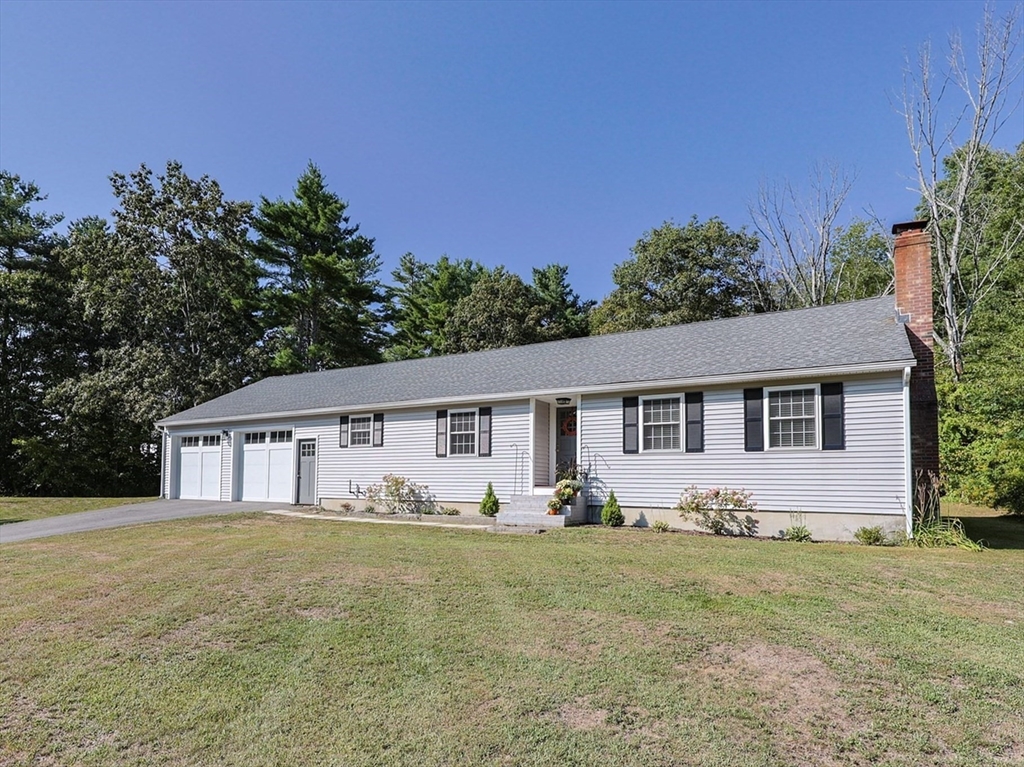 123 Harris Road Ashburnham, MA 01430 - Photo 32 of 32 a front view of house with yard and green space