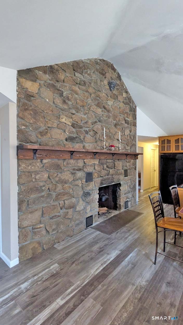 123 Old North Road Winchester, CT 06098 - Photo 9 of 28 Amazing stone floor to ceiling fireplace