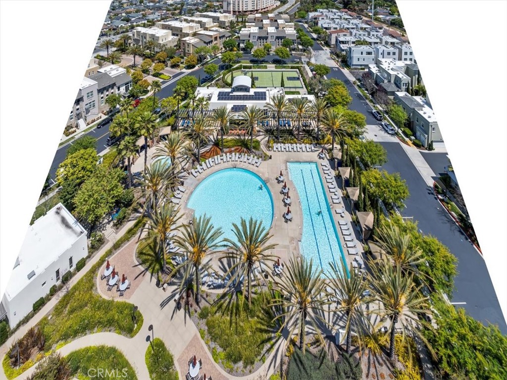 5565 Ocean, Unit 103 Hawthorne, CA 90250 - Photo 49 of 56 an aerial view of a multi story residential apartment building with yard