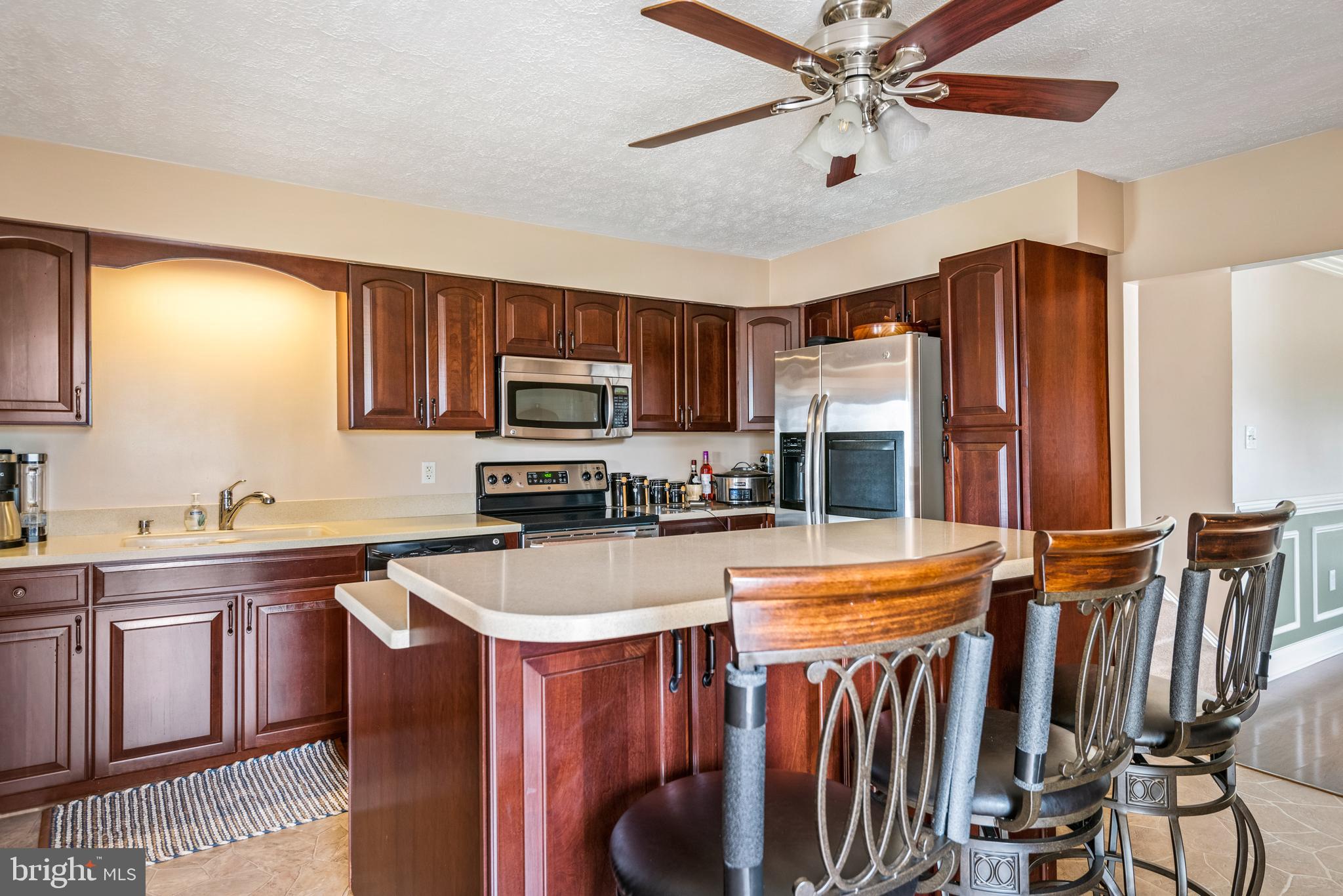 743 Welltown Road Winchester, VA 22603 - Photo 5 of 35 Island kitchen with cherry cabinets