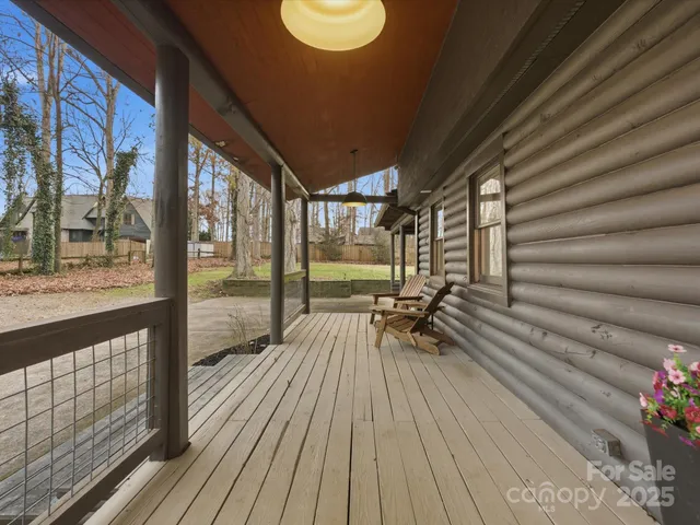 a view of outdoor space with seating space