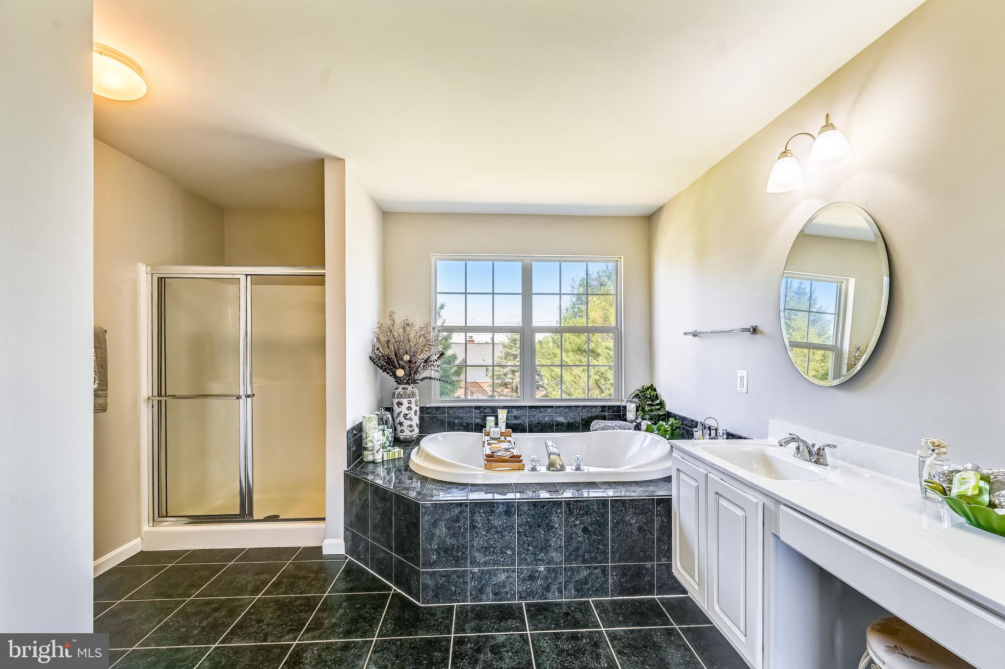 En suite Spacious master bath