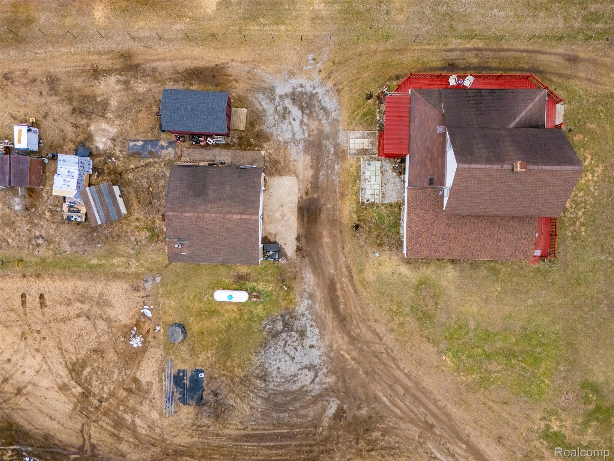 8732 Kinch Road Jackson, MI 49201 - Photo 36 of 39 Drone / aerial view