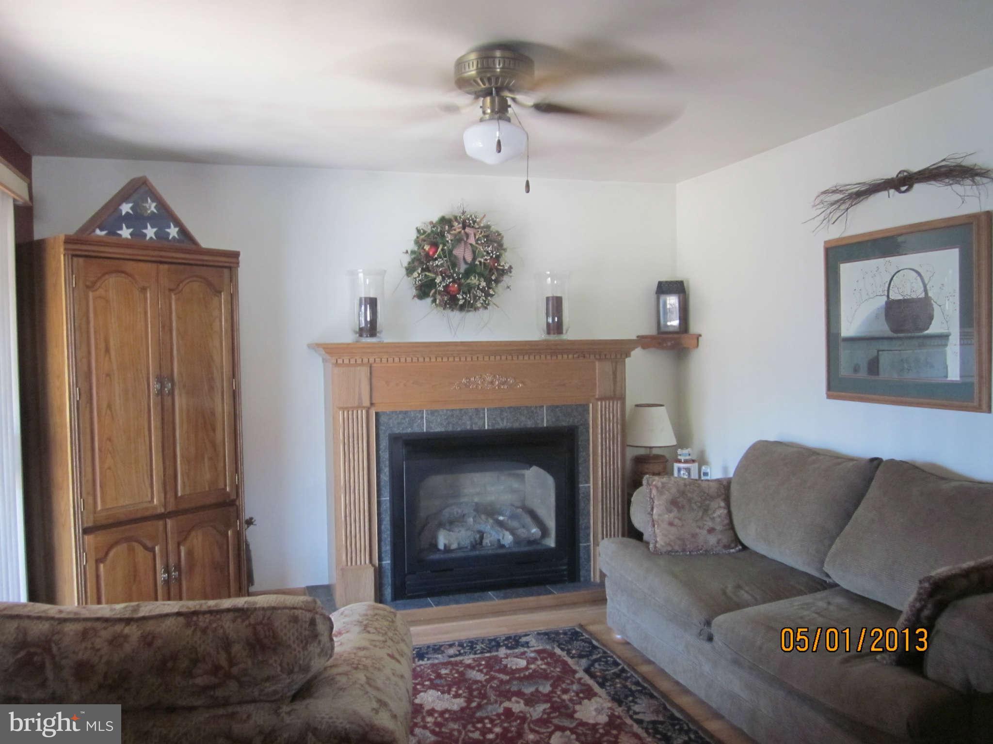 7617 Spruce Road Baltimore, MD 21222 - Photo 4 of 20 a living room with furniture and a fireplace