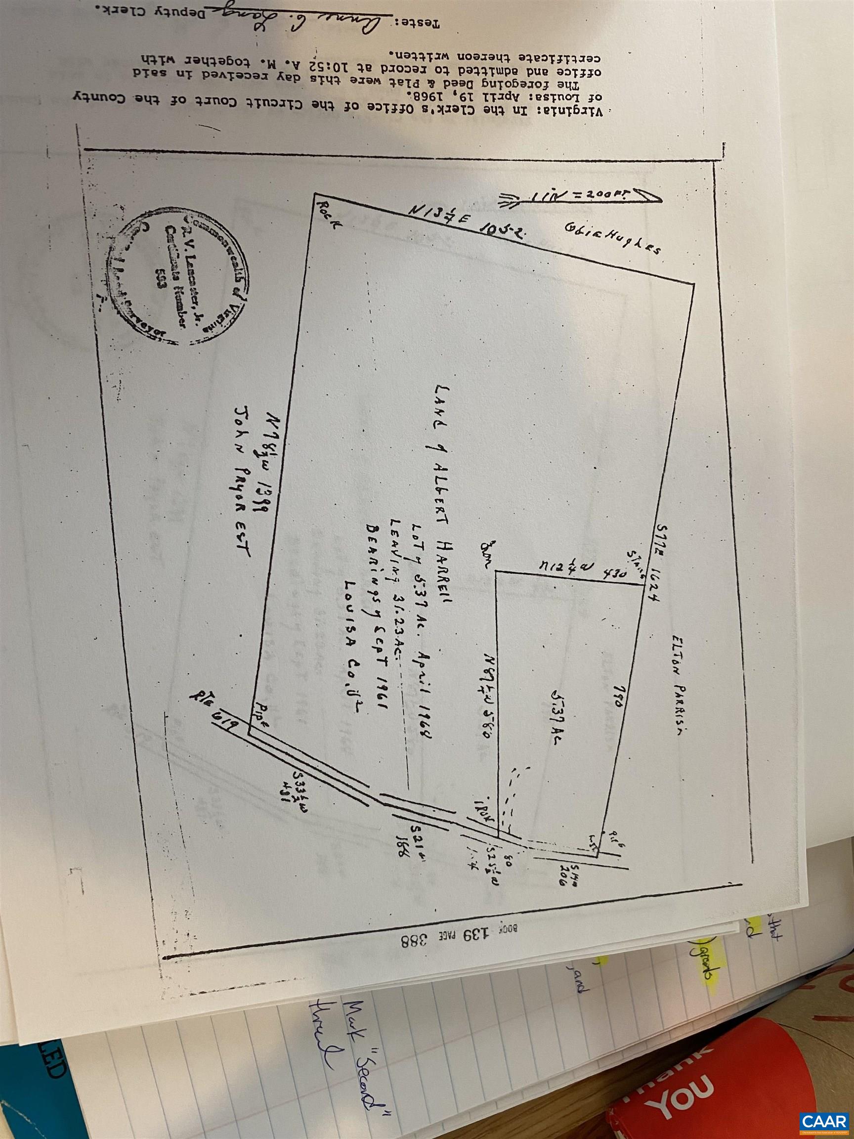 5609 New Line Road Gum Spring, VA 23065 - Photo 48 of 61 Plat