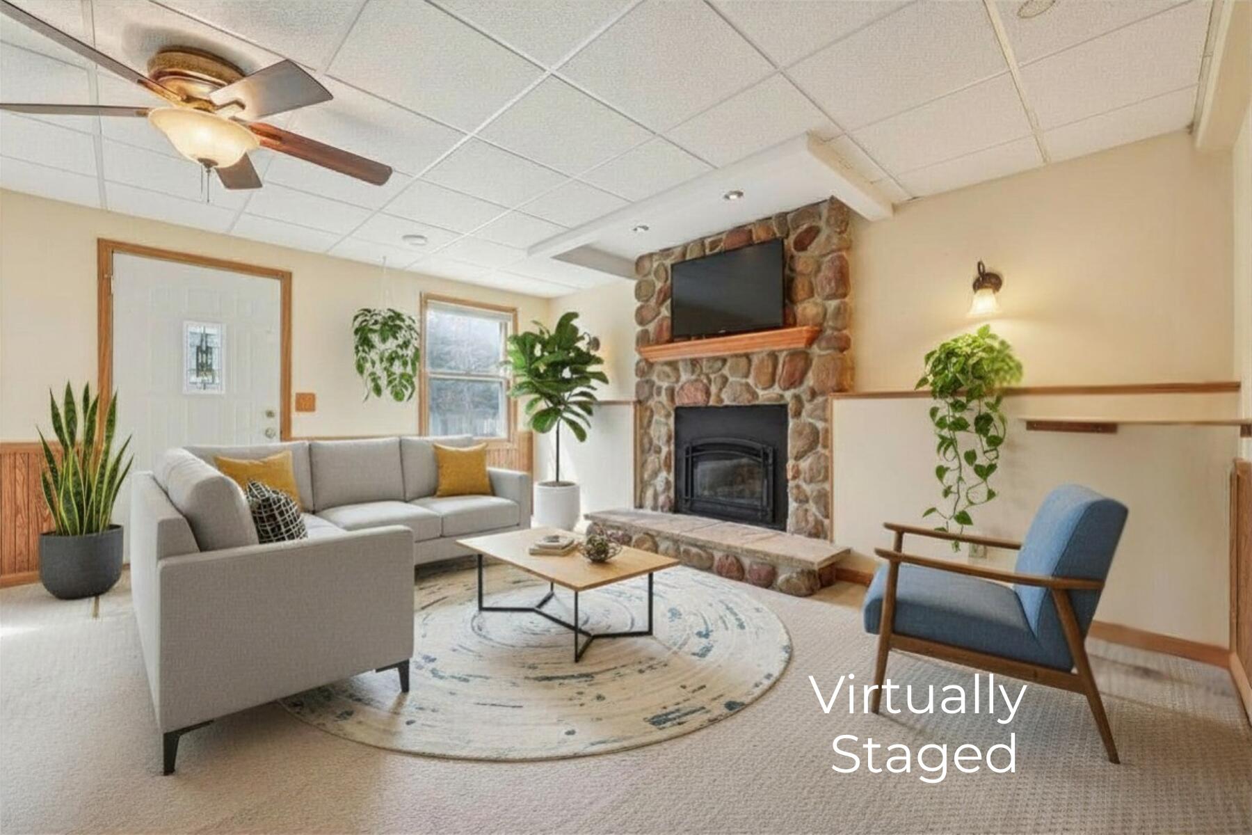 304 Aspen Court Delavan, WI 53115 - Photo 5 of 35 Family Room_Virtually Staged