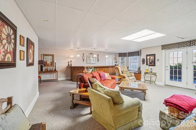 a bedroom with furniture and a couch