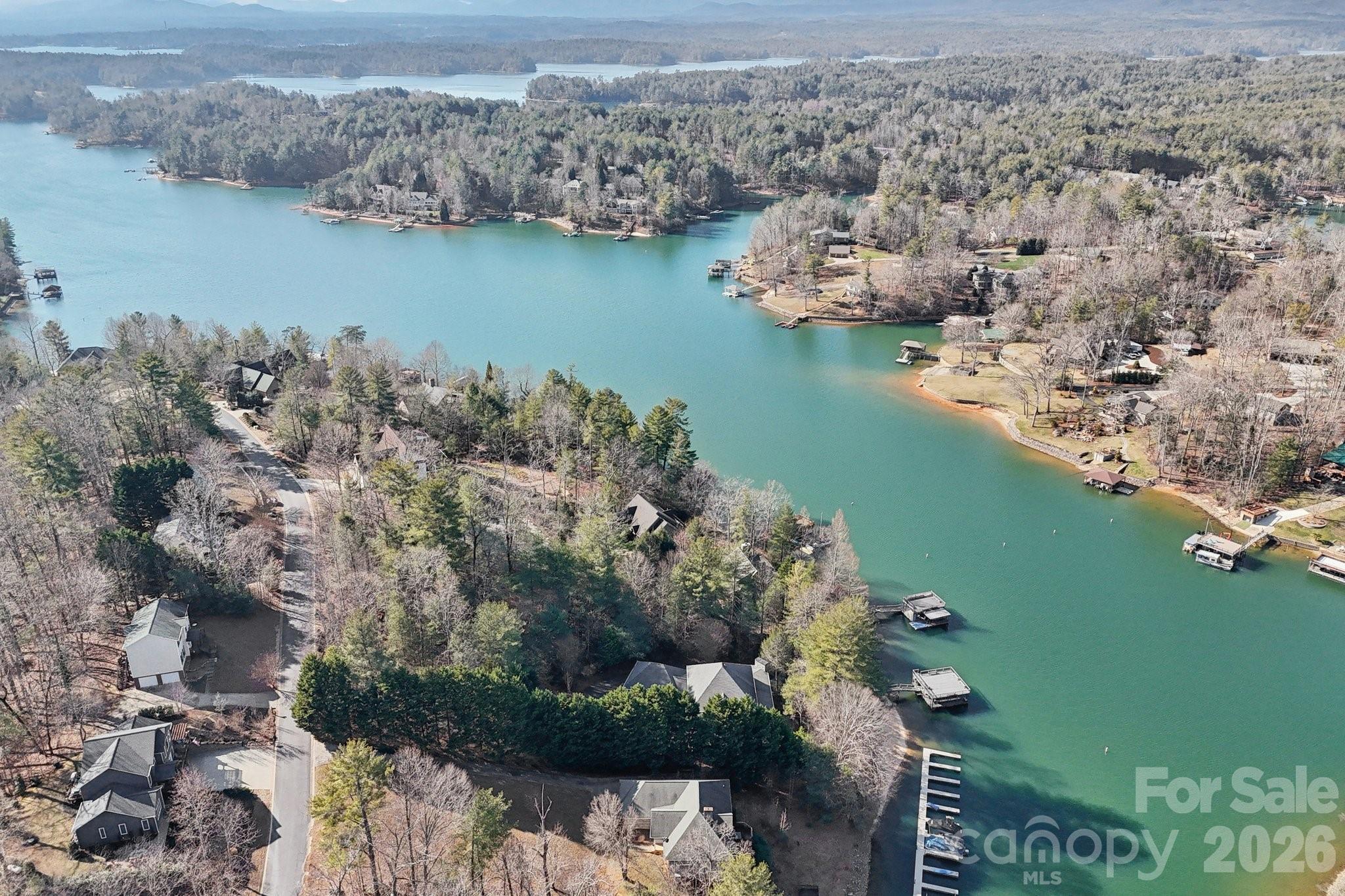 4634 Harbor View Terrace Morganton, NC 28655 - Photo 9 of 39 a view of a lake with a mountain view
