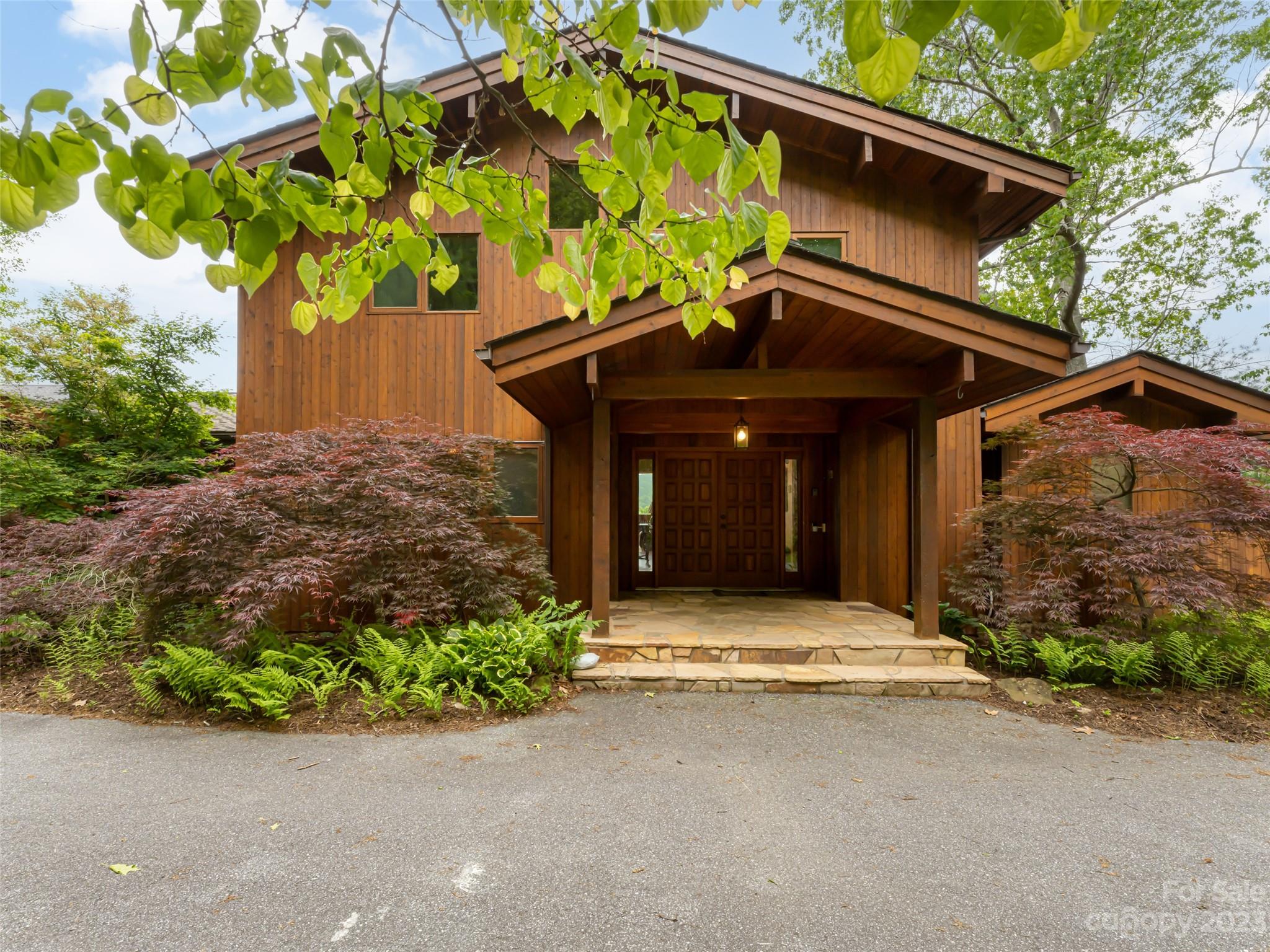 323 Lucky Lane Clyde, NC 28721 - Photo 41 of 48 front view of a house