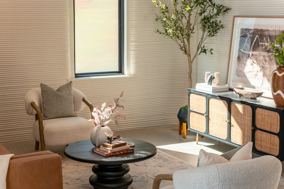 3600 Tom Miller Street, Unit 2 Austin, TX 78723 - Photo 2 of 9 a living room with furniture and a potted plant