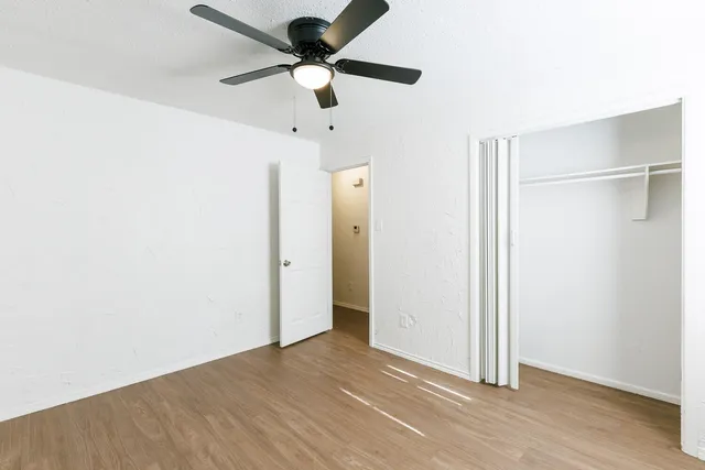 wooden floor in an empty room