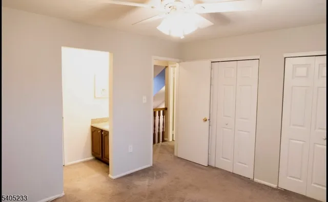 a view of a room with an entryway