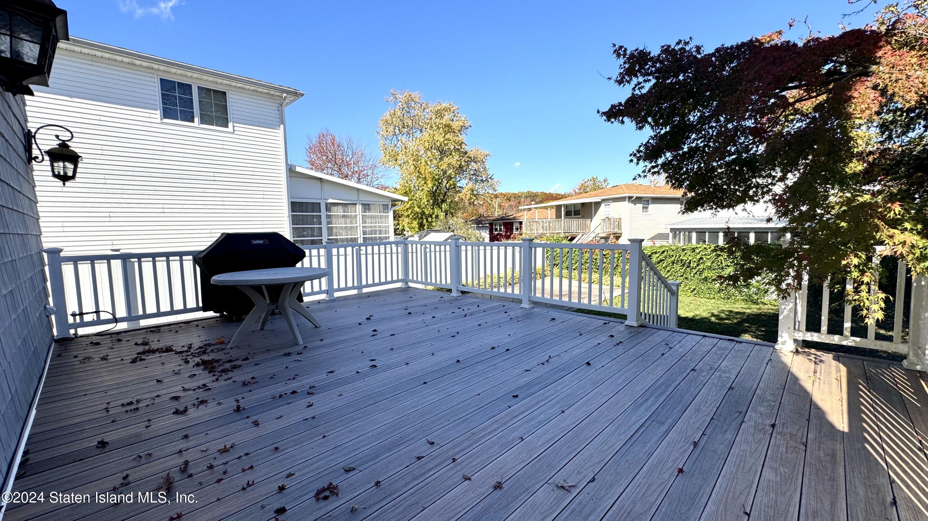 35 Ely Avenue Staten Island, NY 10312 - Photo 34 of 37 trex deck back yard
