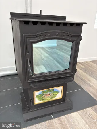 a view of fireplace