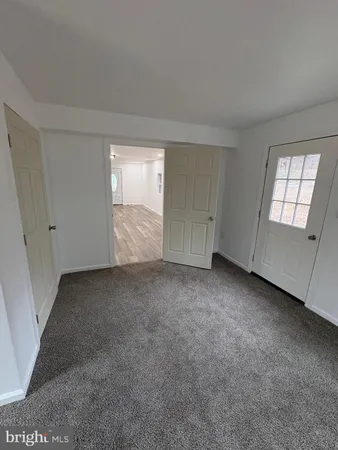 a view of empty room