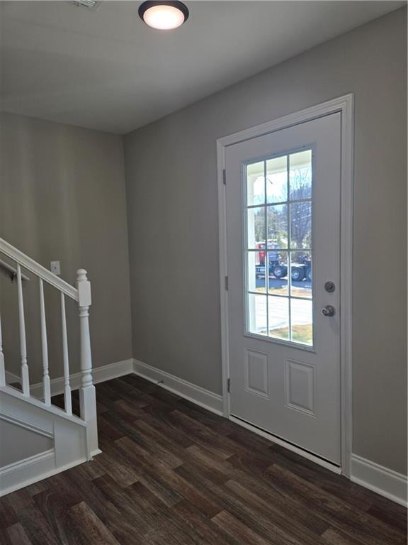 2970 Cannon Bridge Road Demorest, GA 30535 - Photo 3 of 36 an empty room with wooden floor and windows