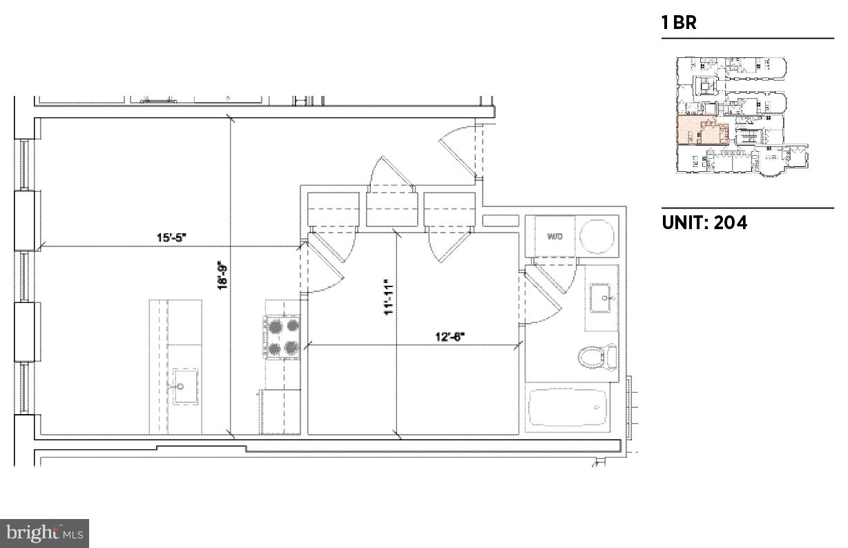 1201 North Charles Street, Unit 2BR Baltimore, MD 21201 - Photo 16 of 19 a picture of a bathroom with a window