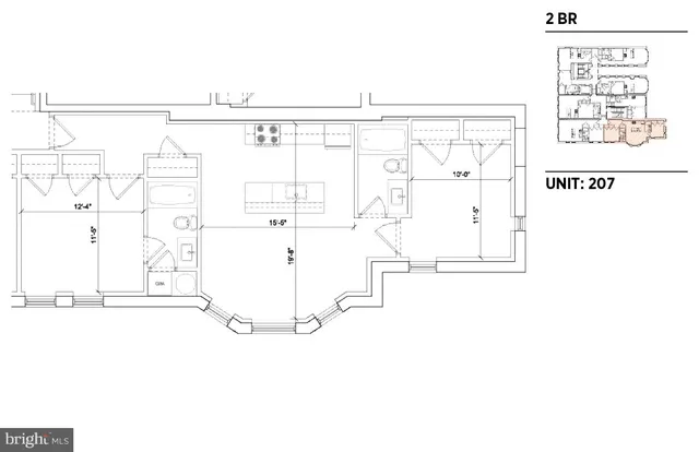 $1,395 | 1201 North Charles Street, Unit 2BR, Baltimore, MD 21201