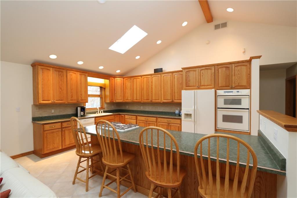 2143 Prospect Road Prospect, PA 16052 - Photo 6 of 25 Kitchen w/Breakfast Counter, skylights, plenty of prep space!